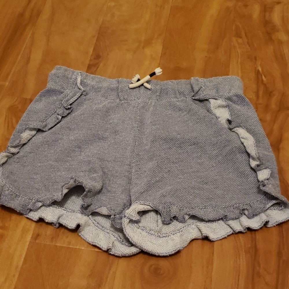 Blue and white shorts